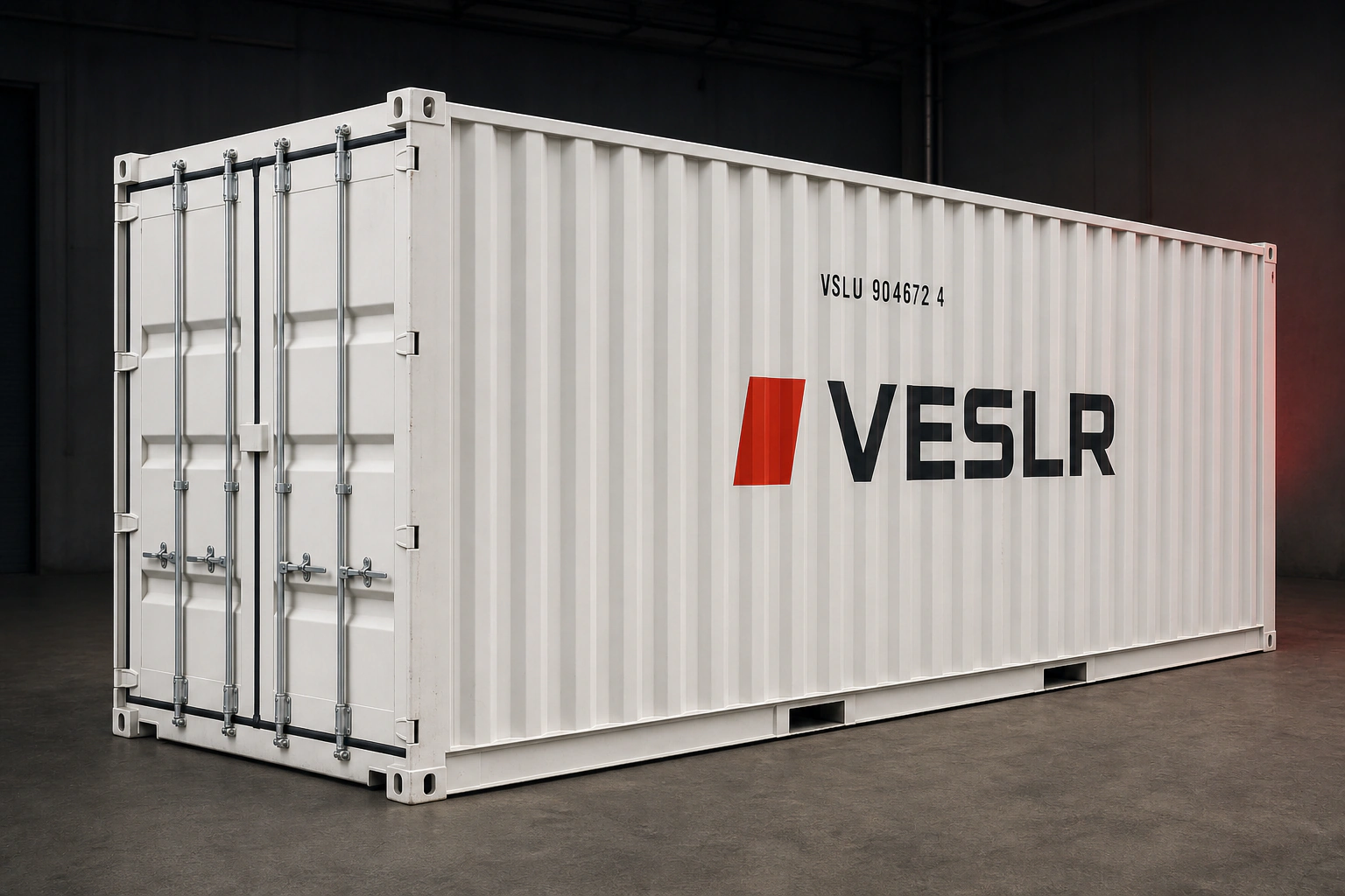 VESLR 40ft High Cube Container with Fork Pockets equipment